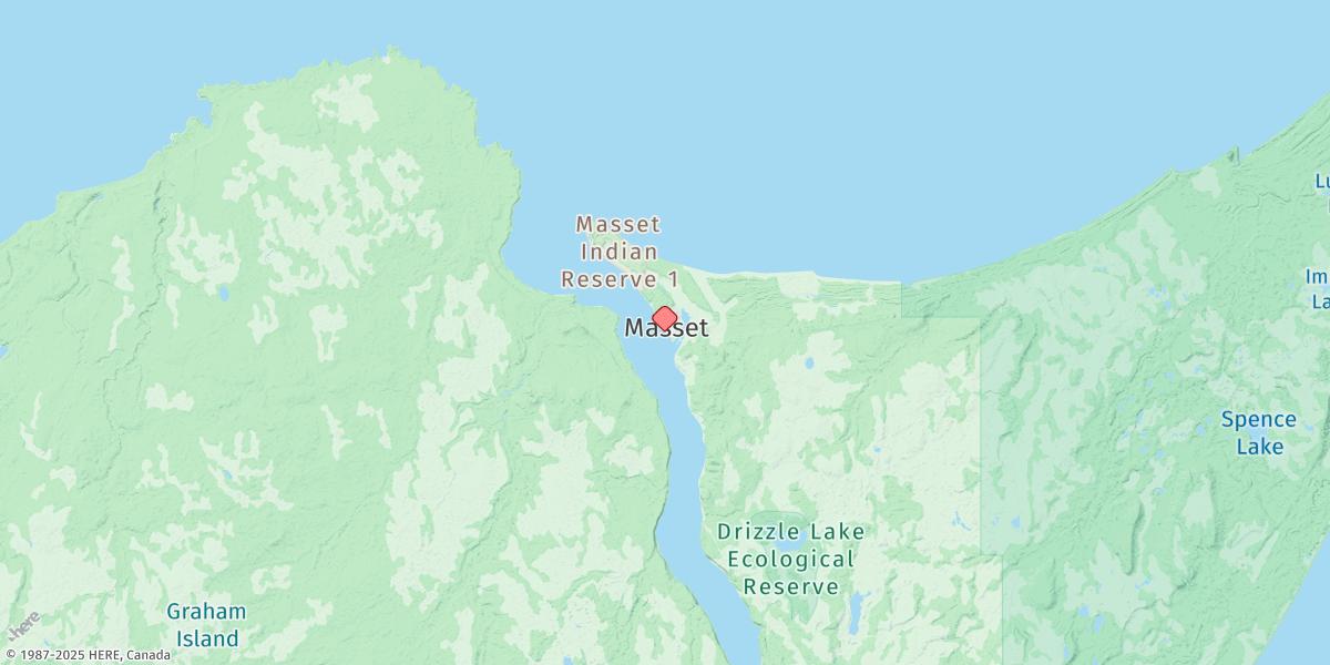 Map of Masset
