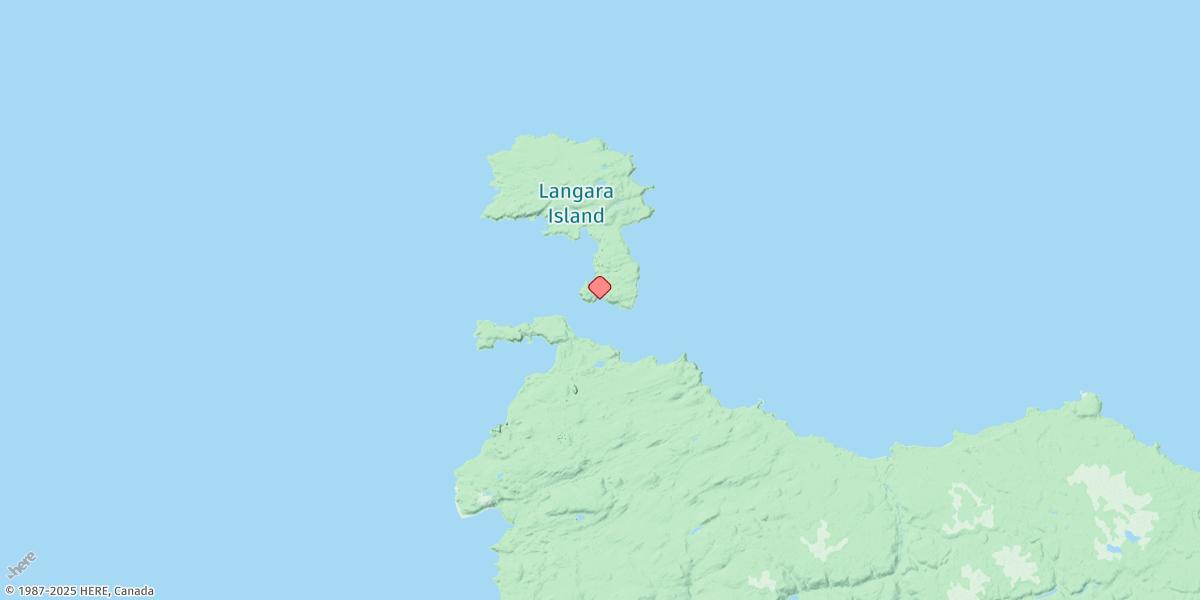 Map of Henslung Cove