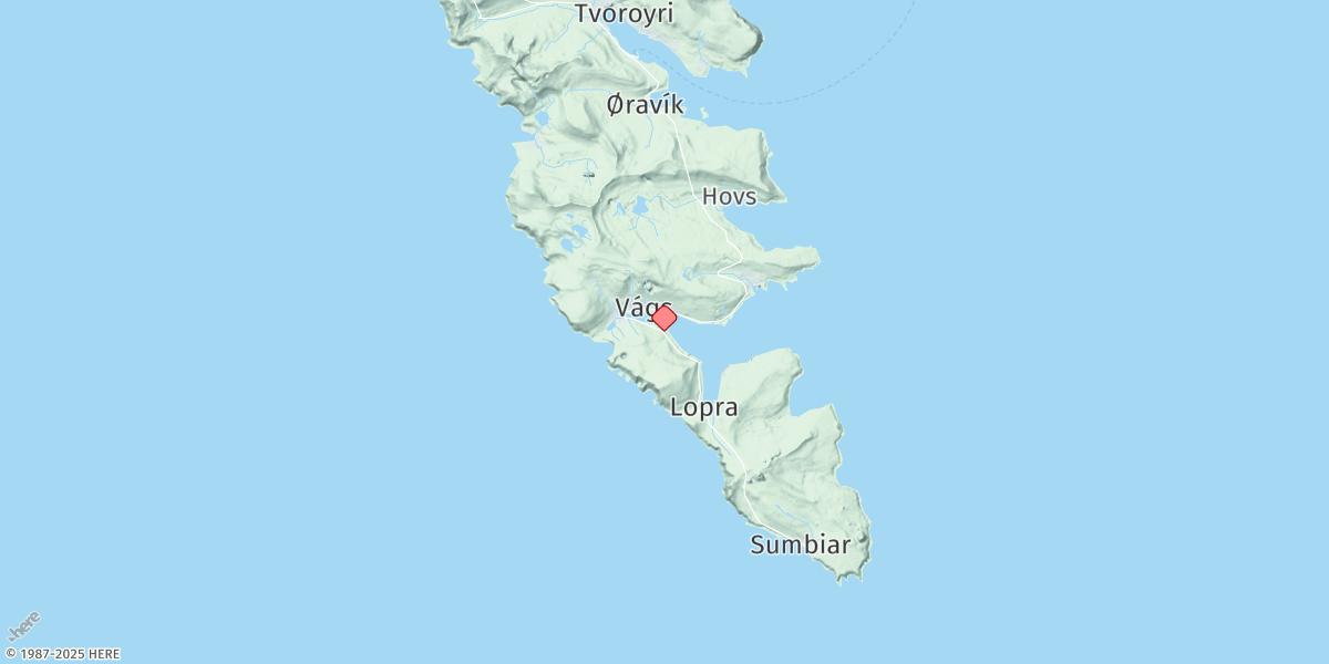 Map of Vagur