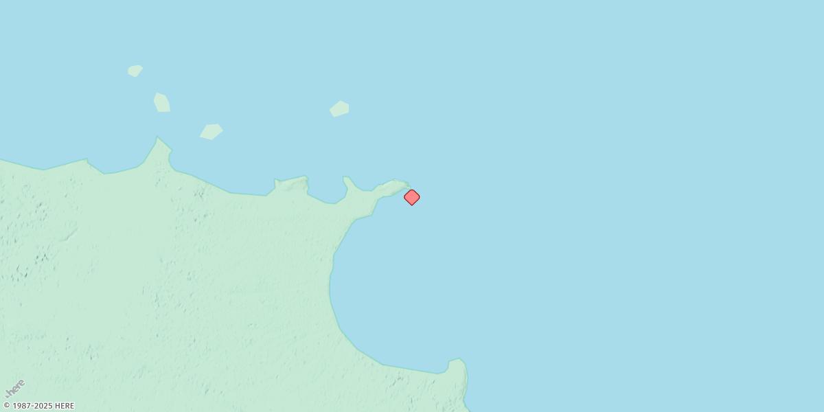 Map of Mys Zhelaniya
