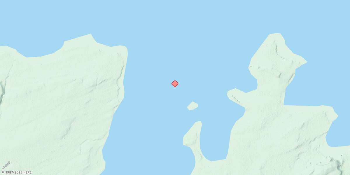Map of Zaliv Russkaya Gavan