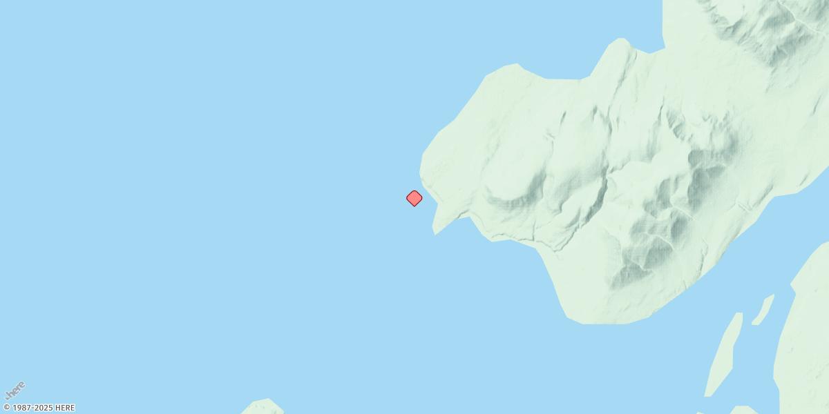 Map of Mys Seryebryany