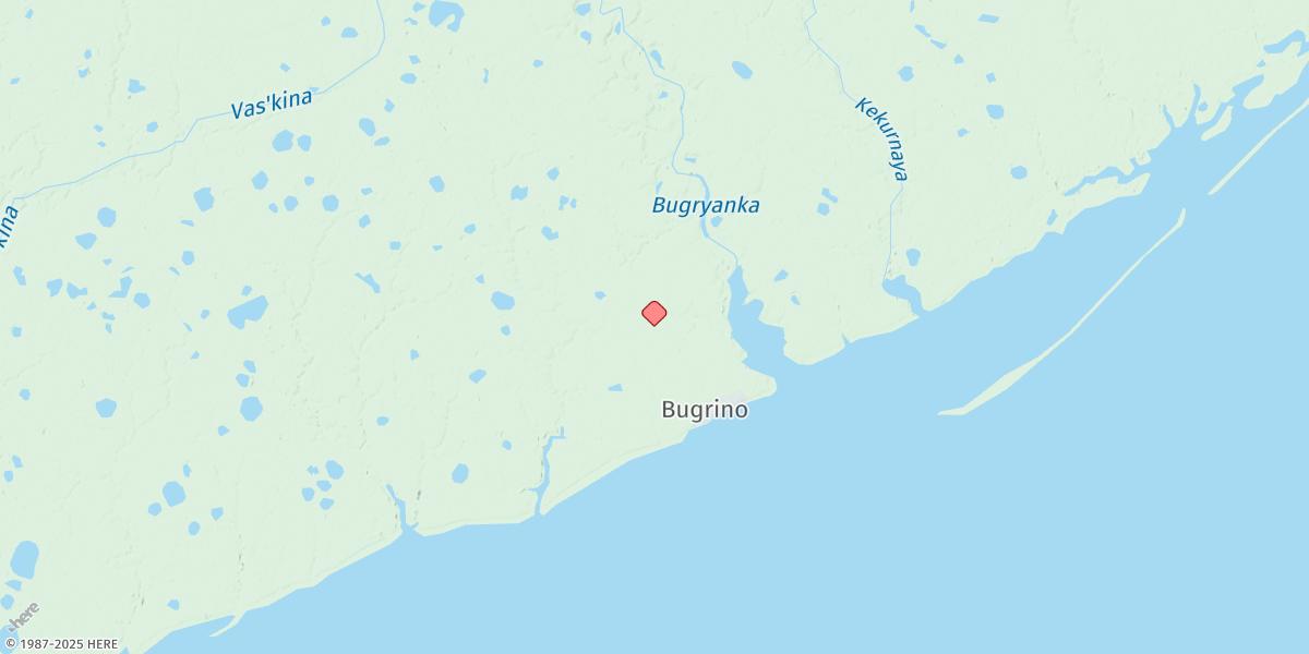 Map of Bugrino