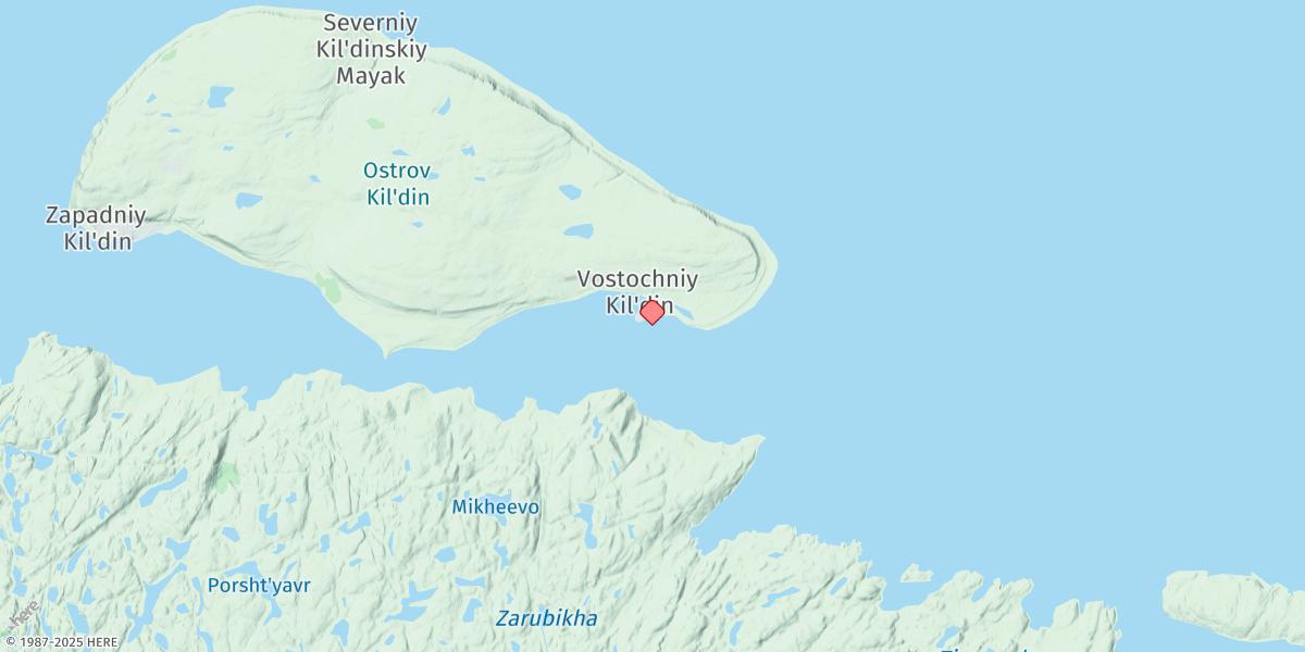 Map of Guba Mogil'Naya