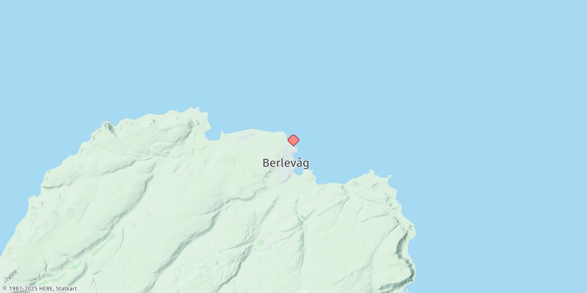 Map of Berlevag
