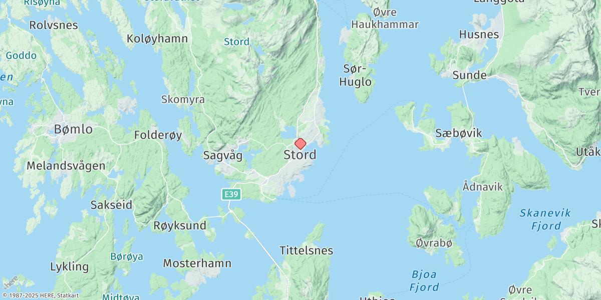 Map of Leirvik