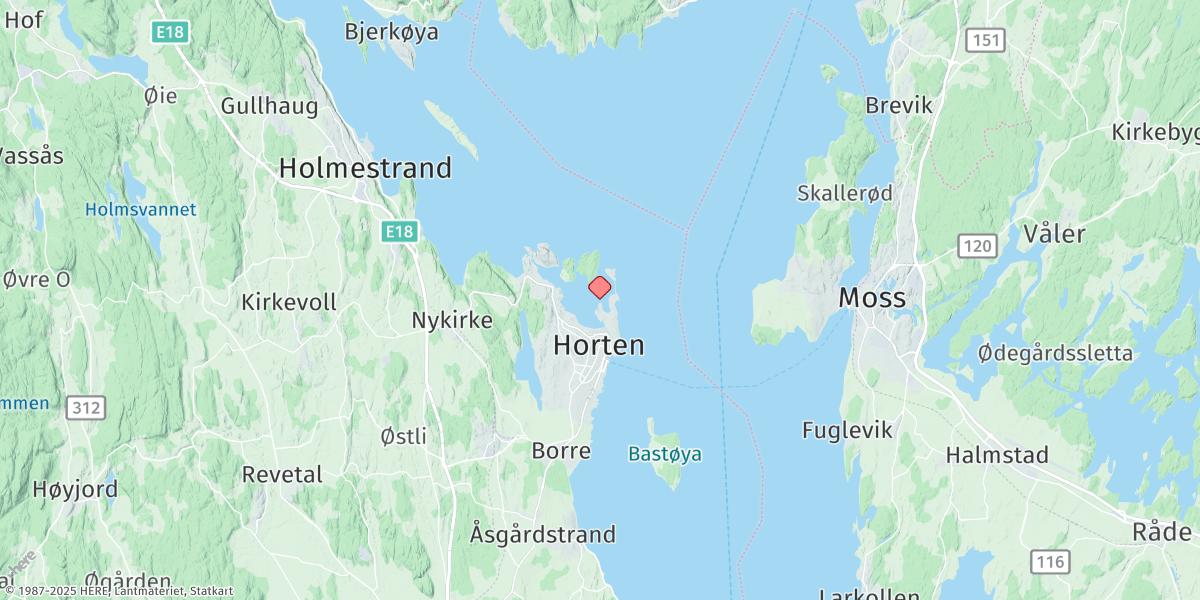 Map of Horten