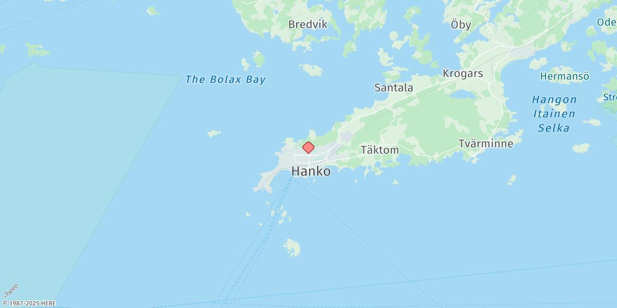 Map of Hango