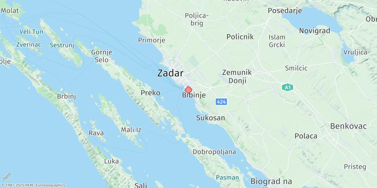 Map of Gazenica