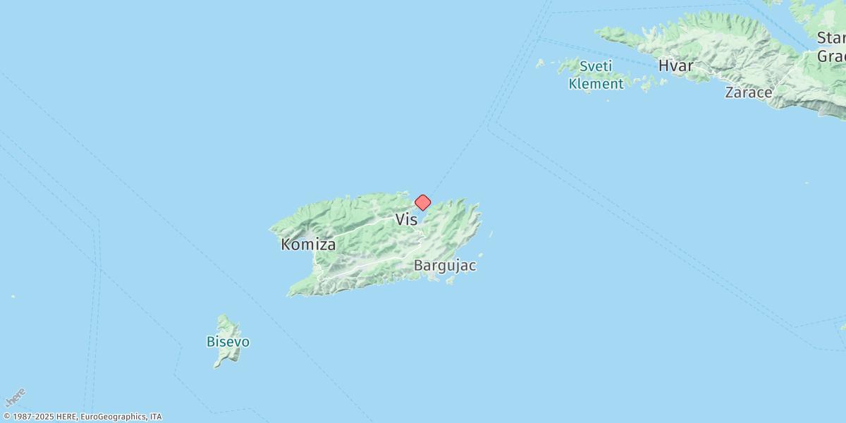 Map of Vis