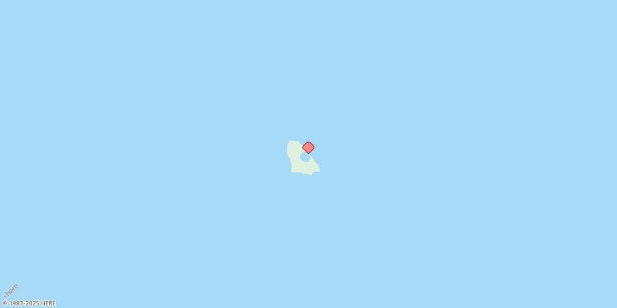 Map of St. Paul Island