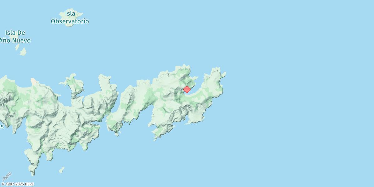 Map of Puerto San Juan Del Salvamento