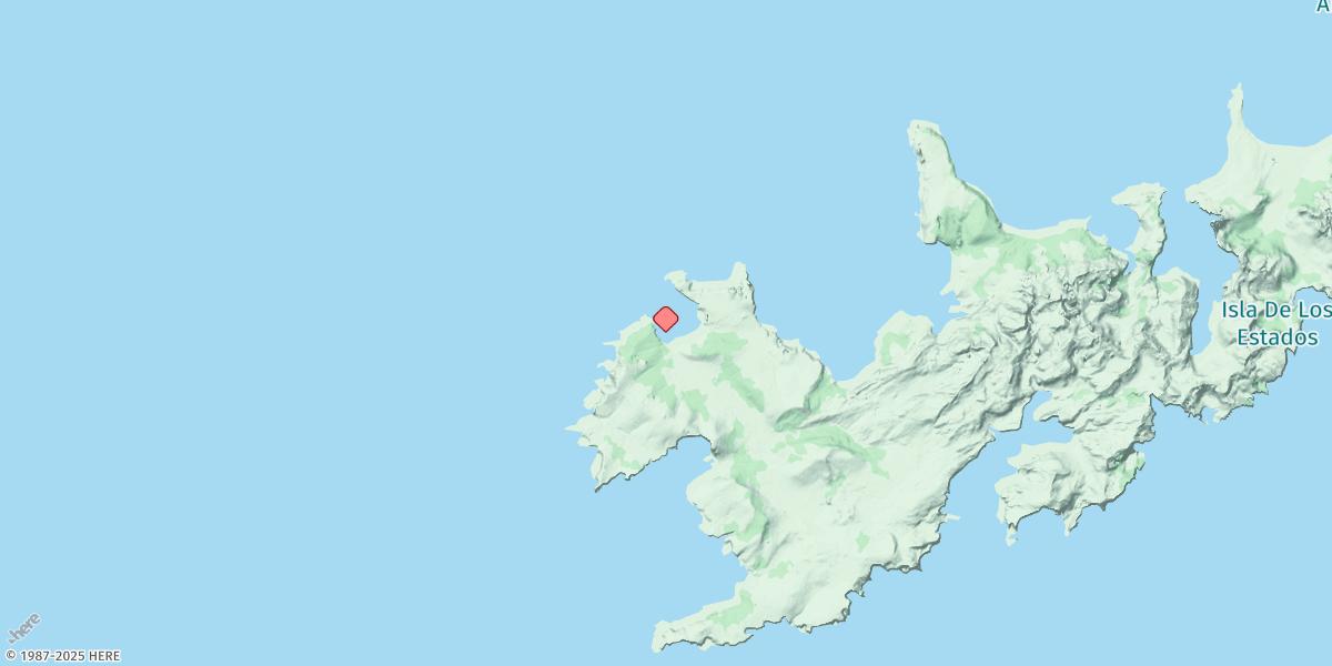 Map of Bahia Crossley