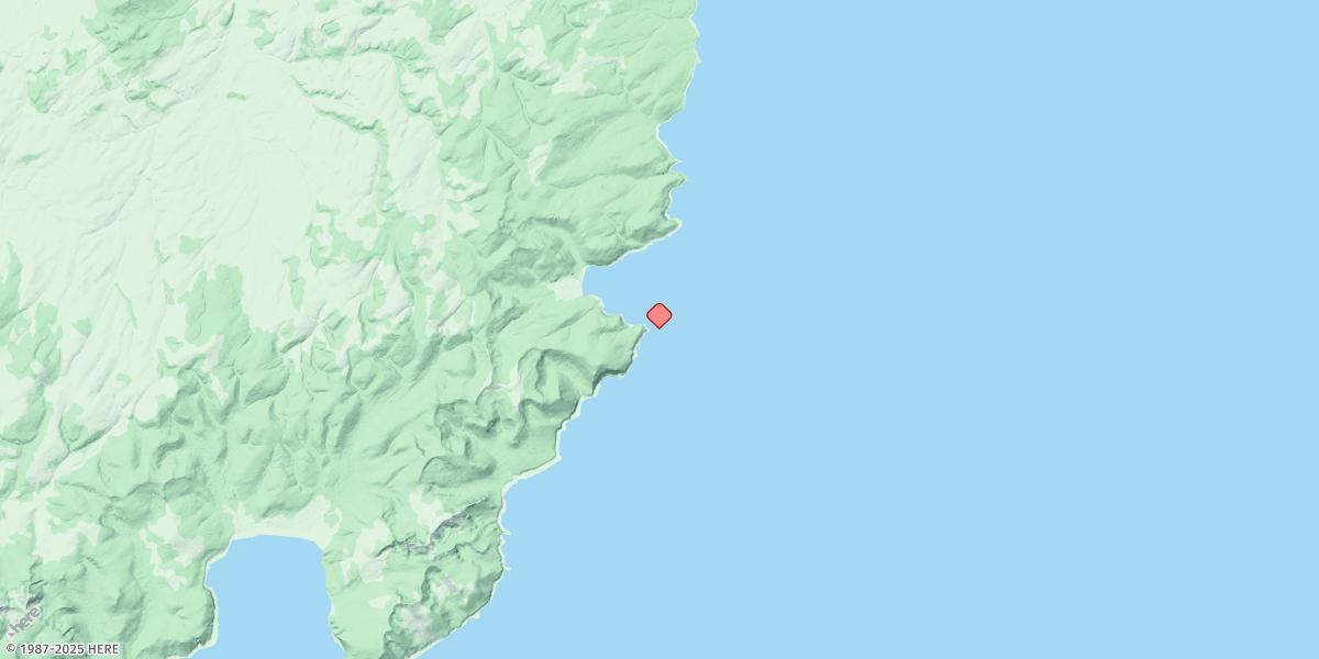 Map of Bahia Buen Suceso
