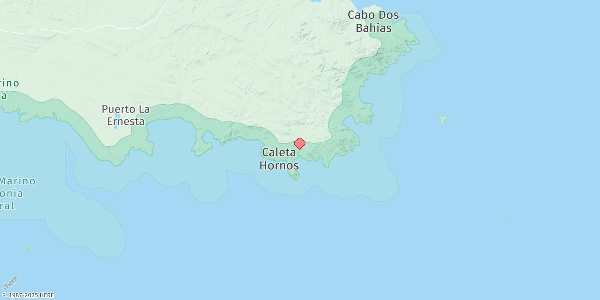 Map of Bahia Gil