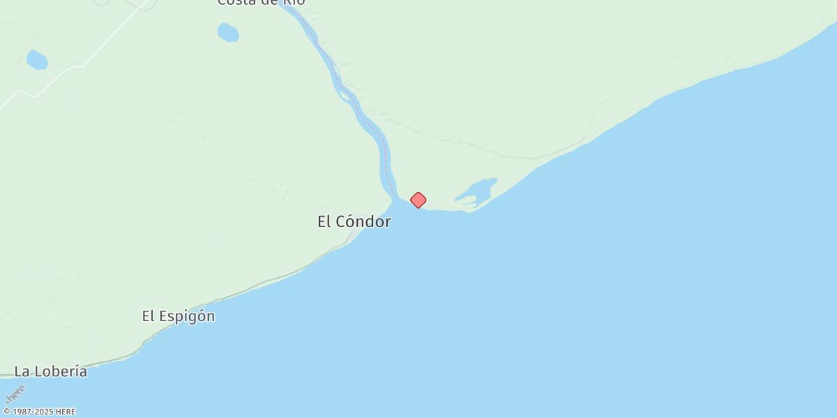 Map of Punta Redonda