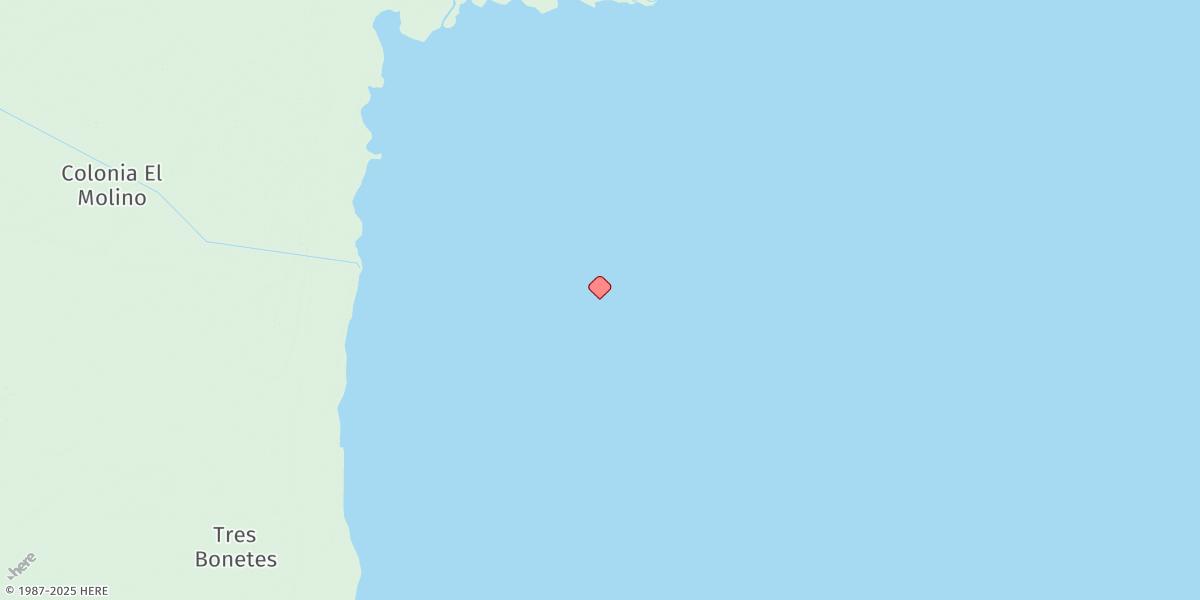 Map of Islote N.w.