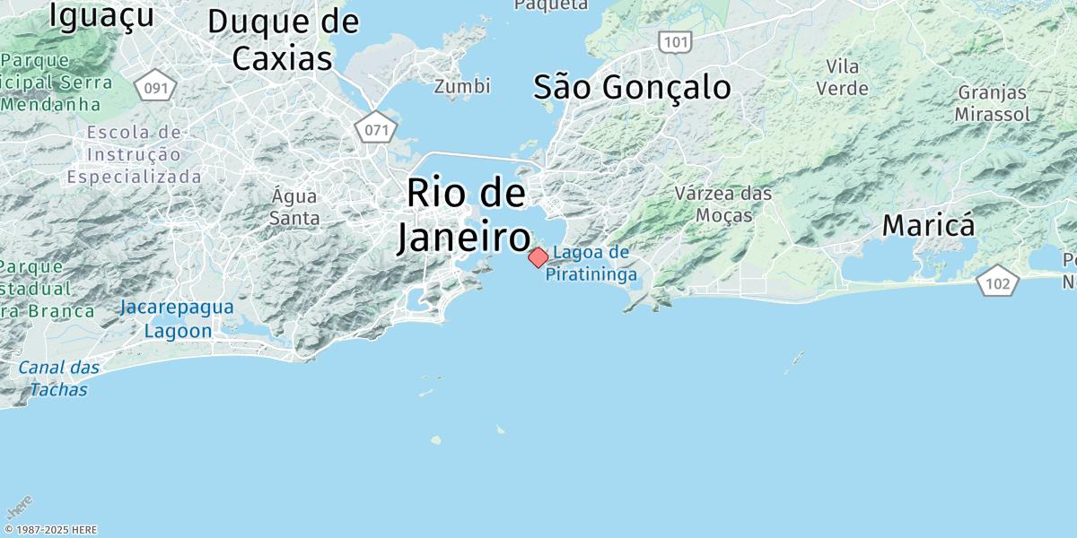 Map of Punta Do Imbui