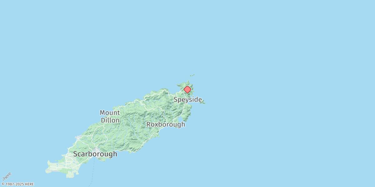 Map of Man Of War Bay