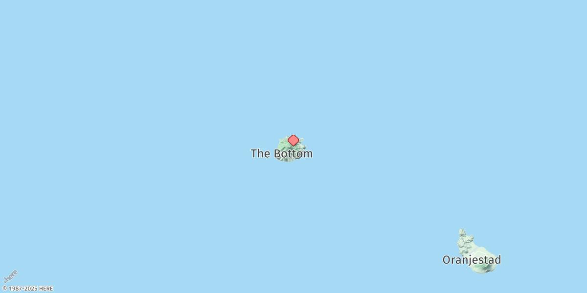 Map of Saba