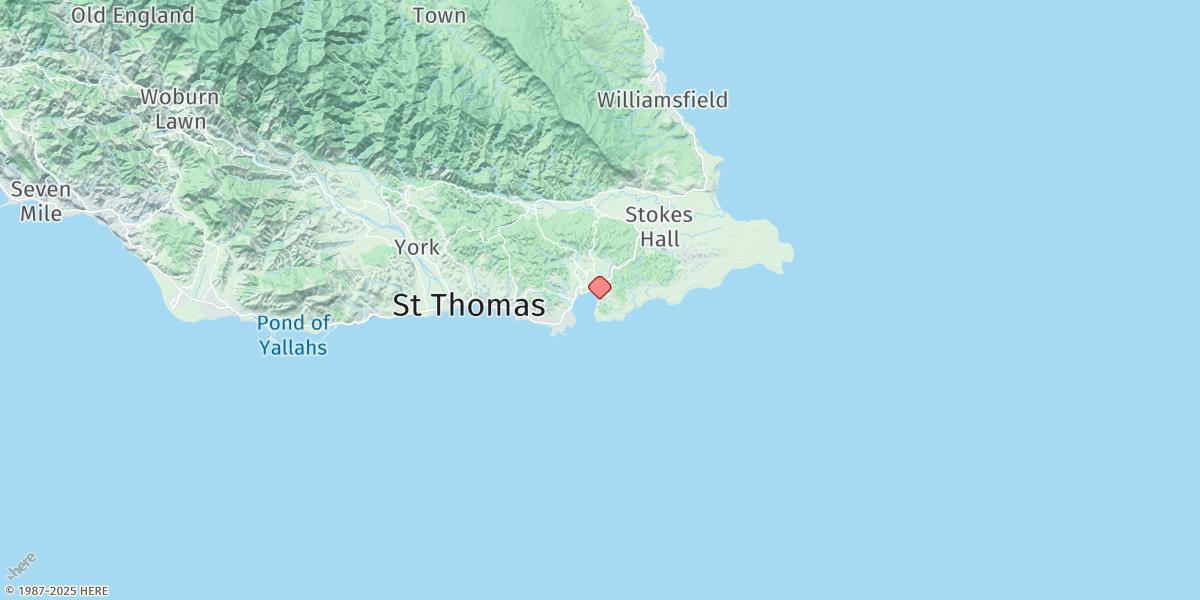 Map of Port Morant