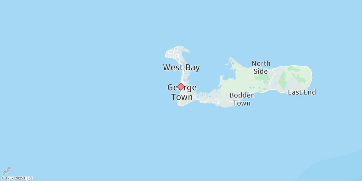 Map of George Town