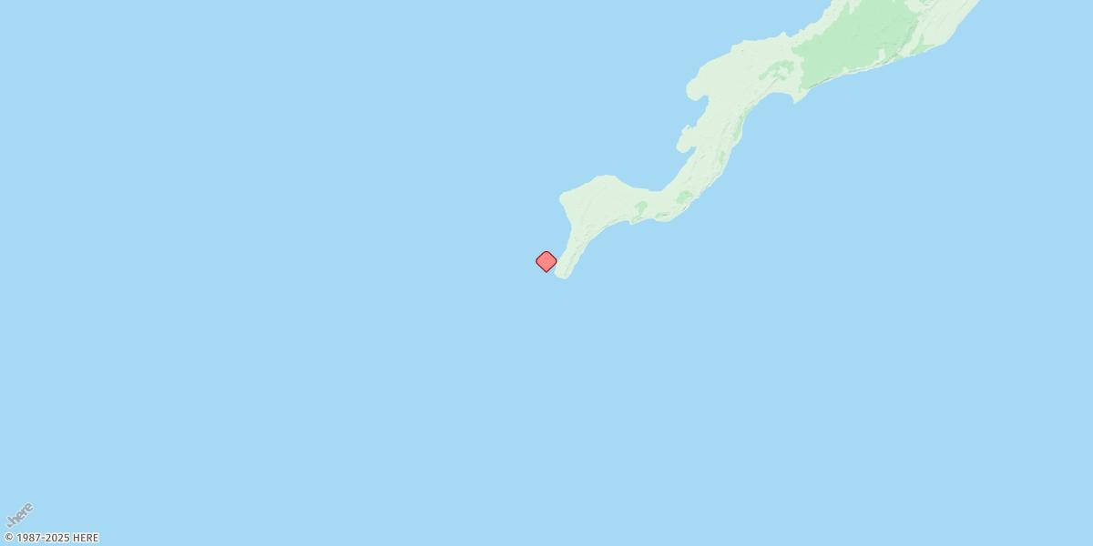 Map of Datum Bay
