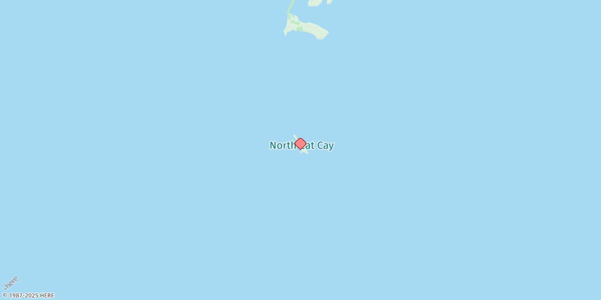 Map of Cat Cay