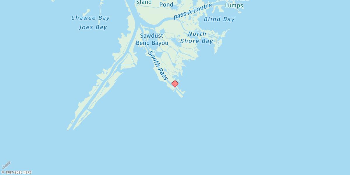 Map of Port Eads