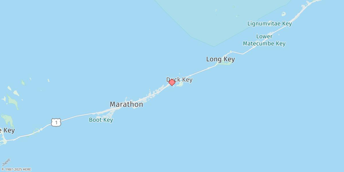 Map of Grassy Key