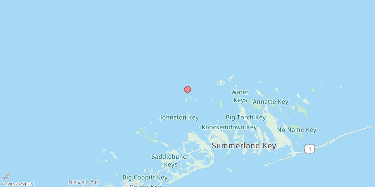 Map of Sawyer Key