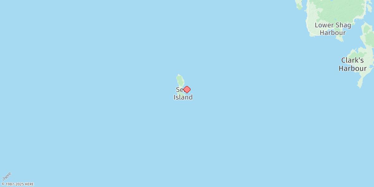 Map of Seal Island