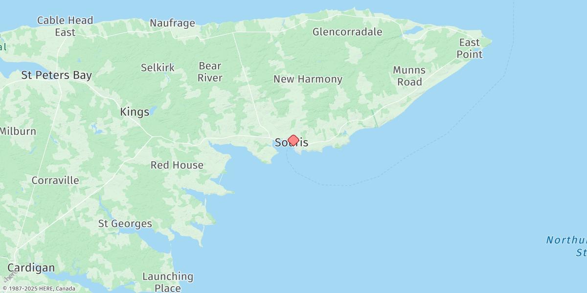 Map of Souris
