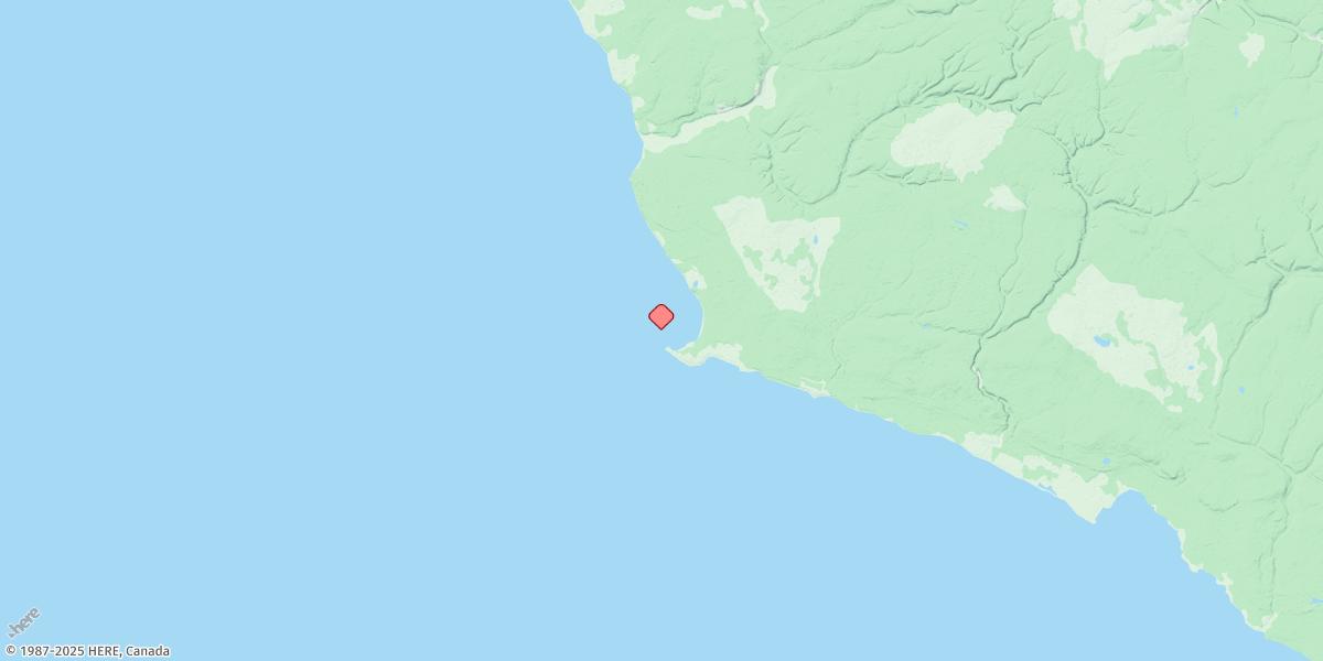 Map of Pointe Du Sud Ouest