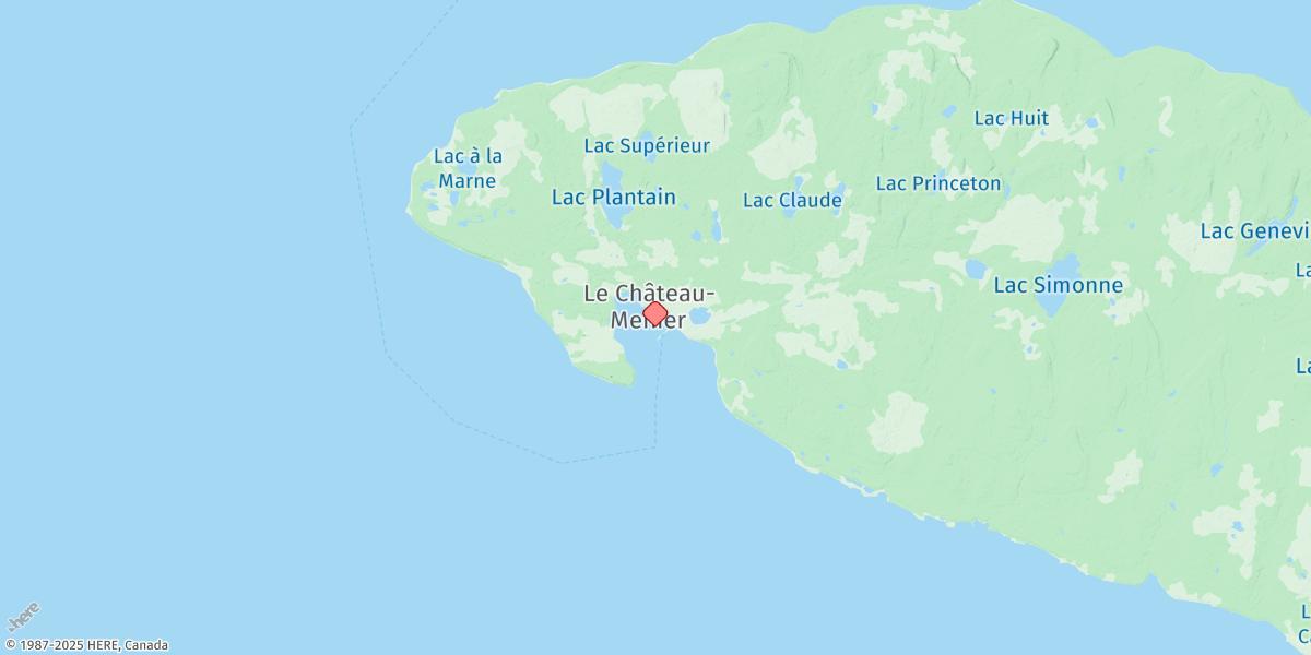 Map of Port Menier
