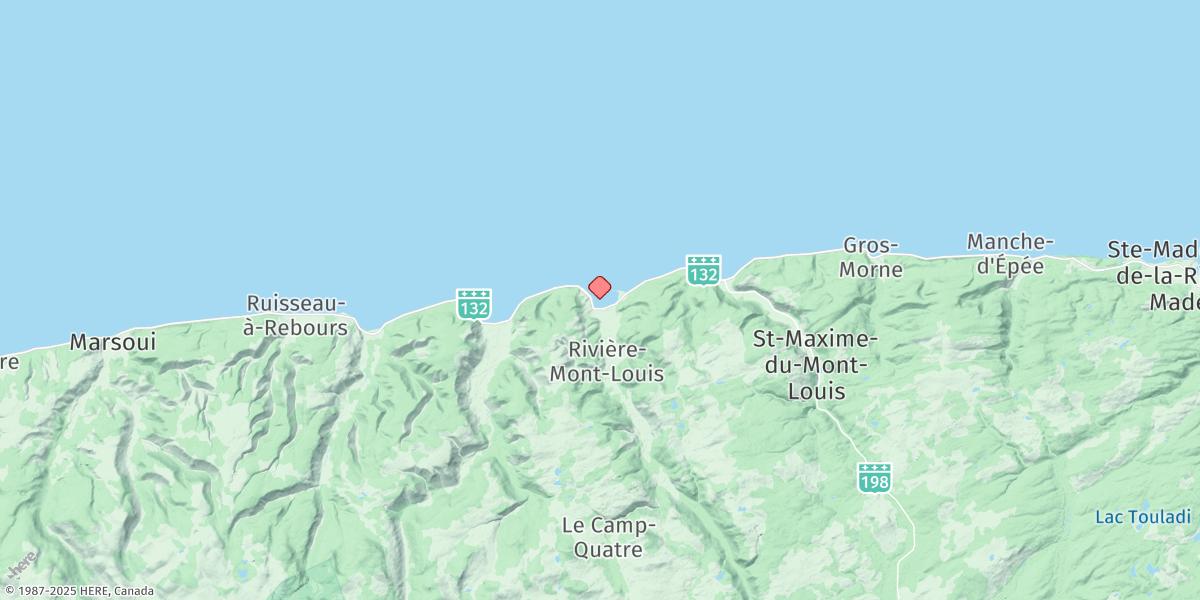 Map of Mont Louis