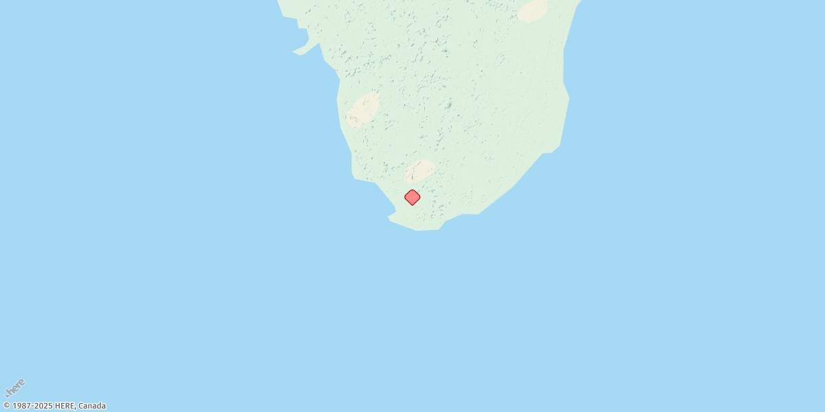Map of Cape Acadia