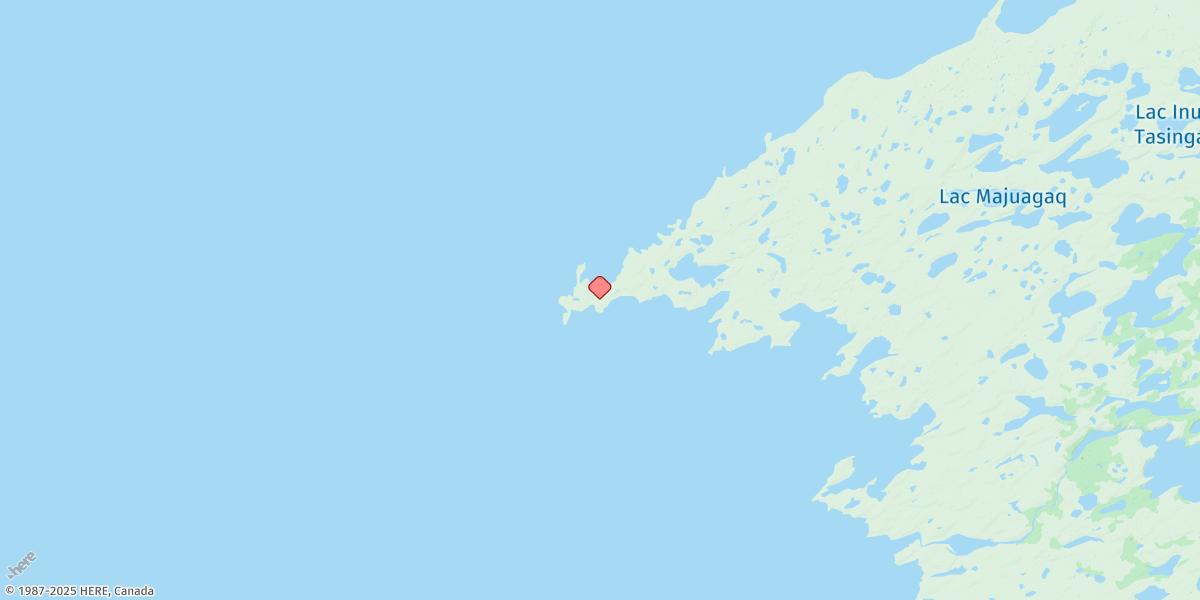 Map of Cape Jones