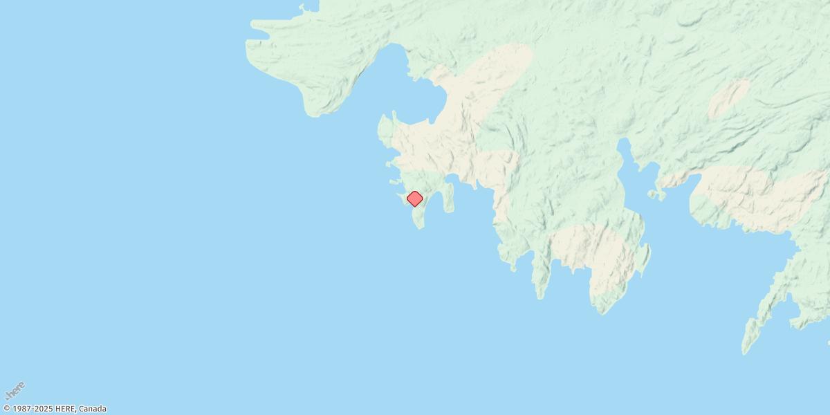 Map of King Charles Cape