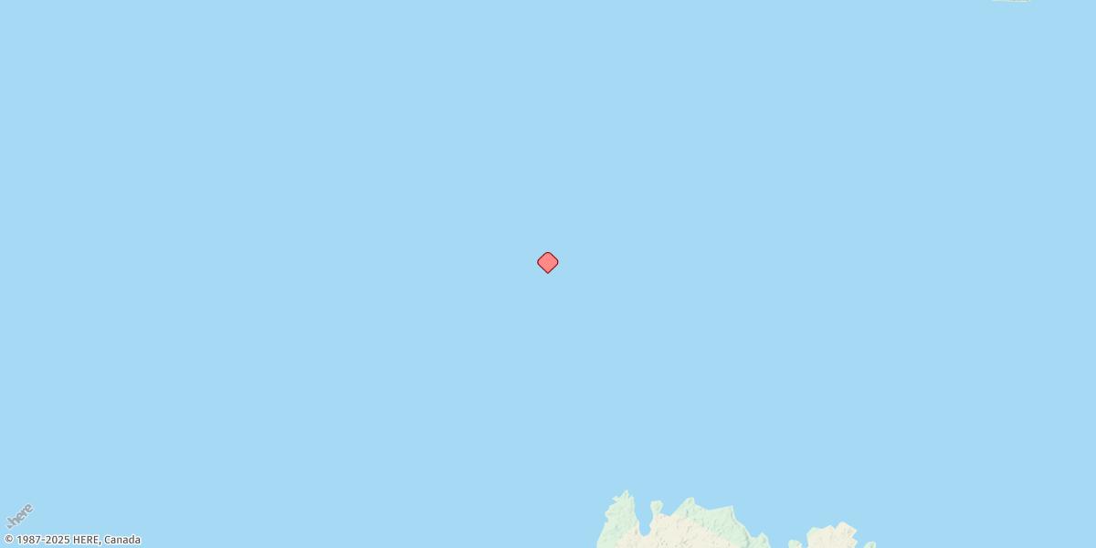 Map of Entrance Island