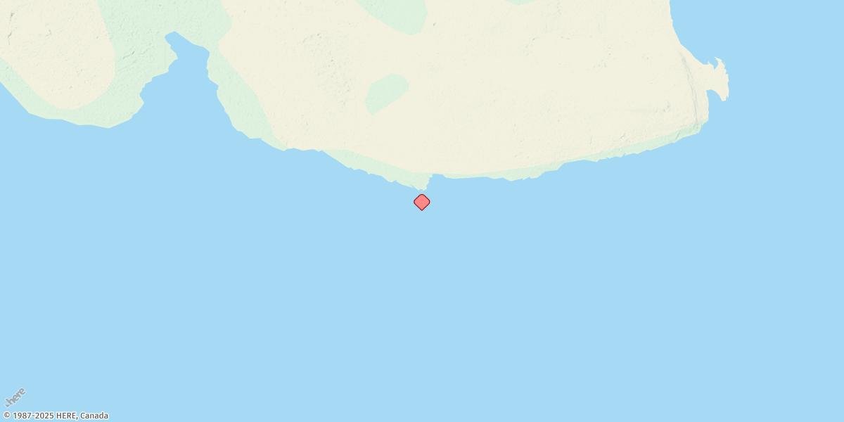 Map of Crown Prince Frederick Island