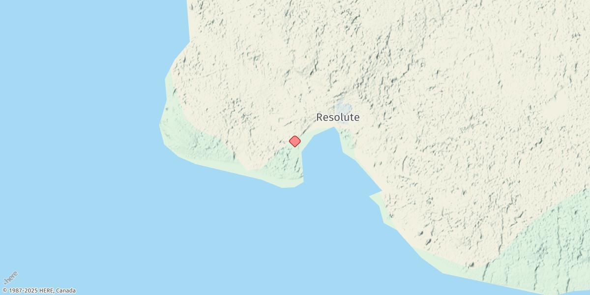 Map of Resolute