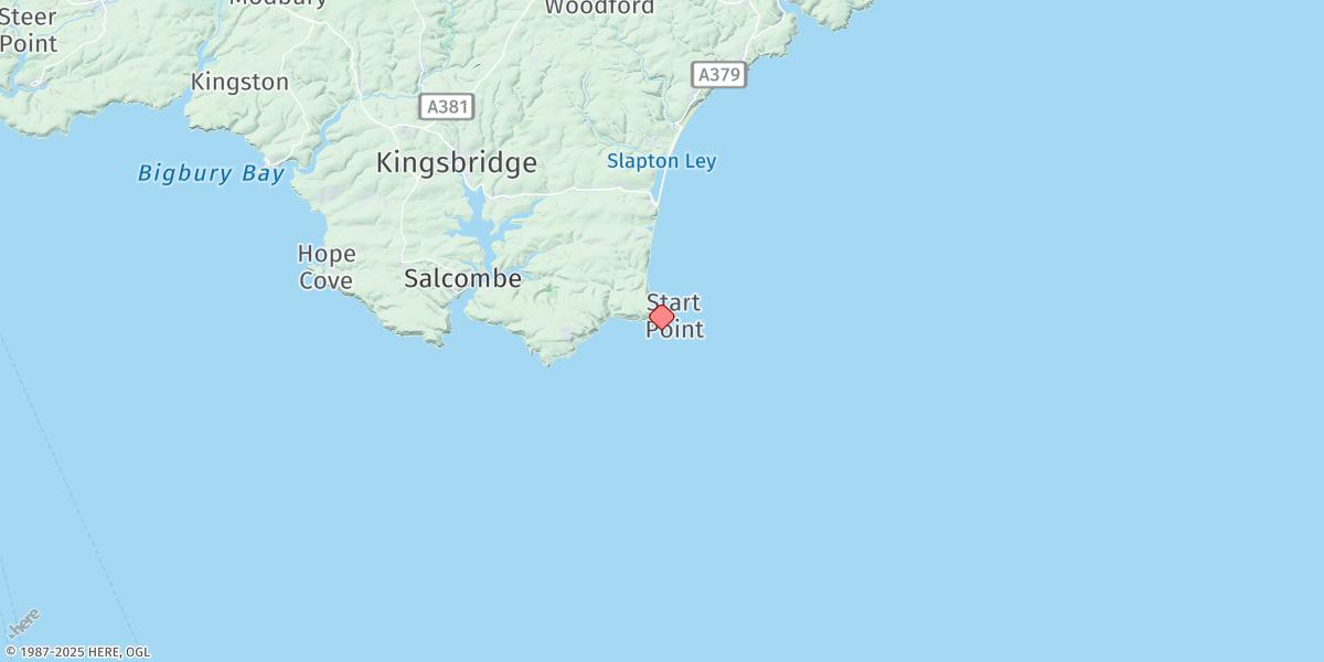 Map of Start Point