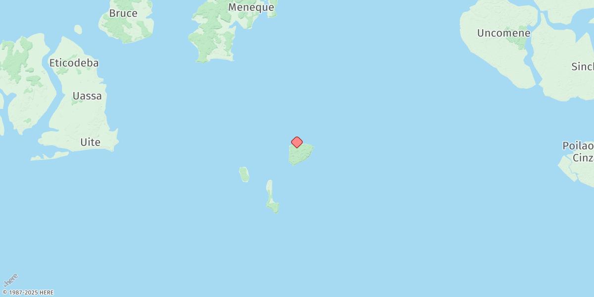 Map of Joao Vieira (Jamber Islands)