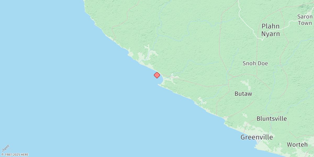 Map of Baffu Bay