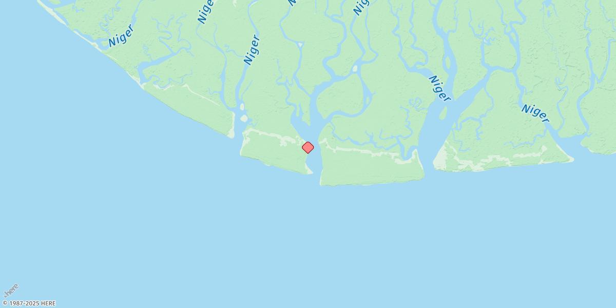 Map of Akassa