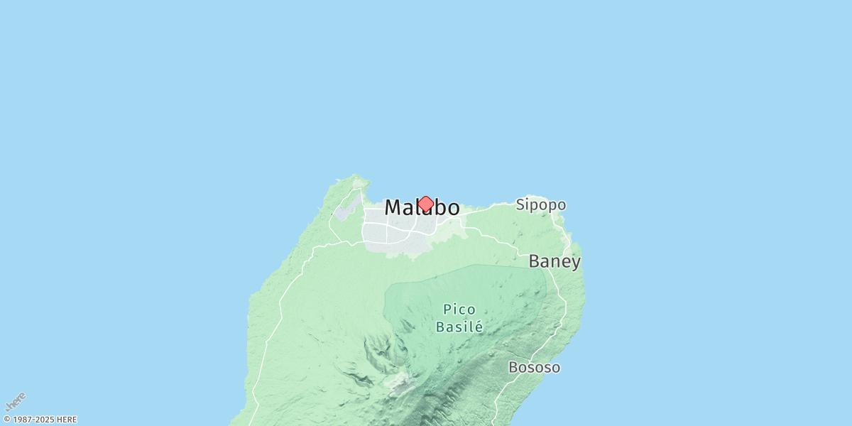 Map of Malabo