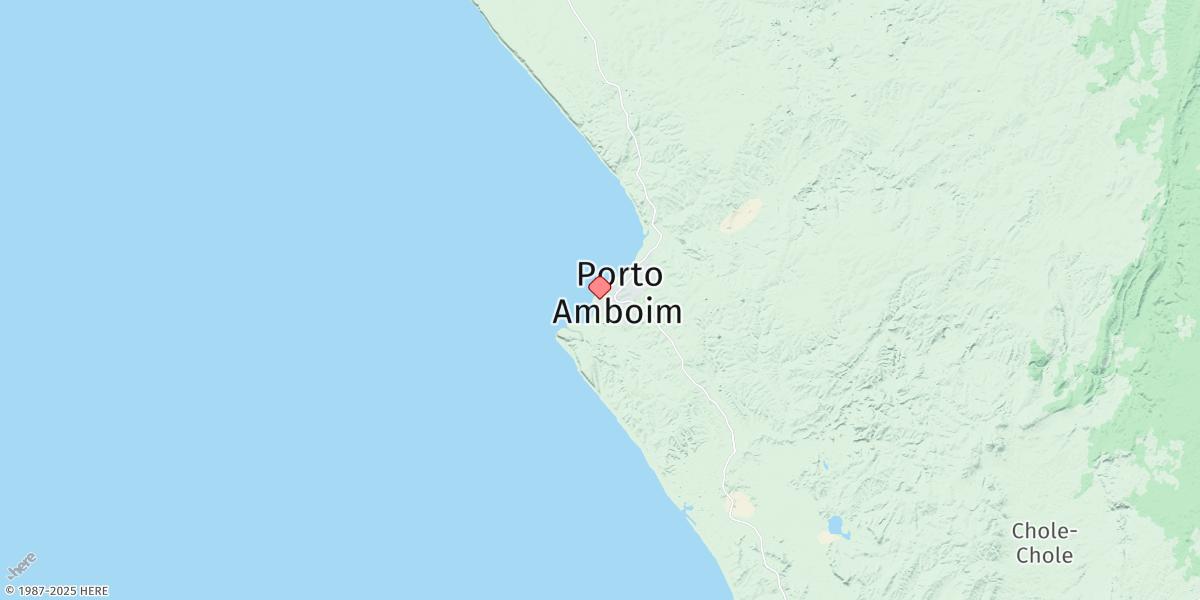 Map of Porto Amboim