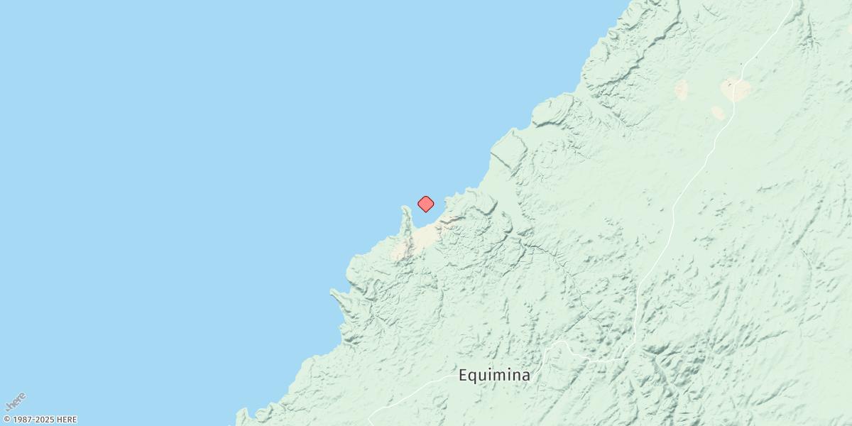 Map of Baia Dos Elefantes