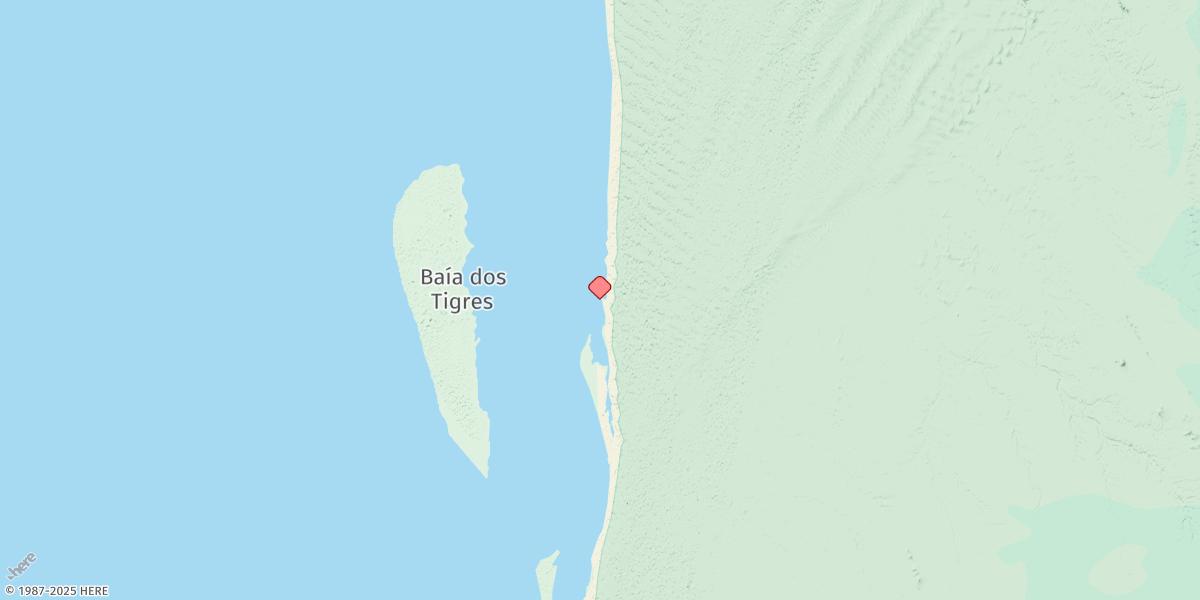 Map of Bahia Dos Tigres